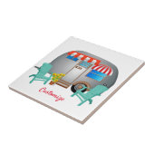 Teardrop Caravan Camper Thunder_Cove  Fliese (Seite)