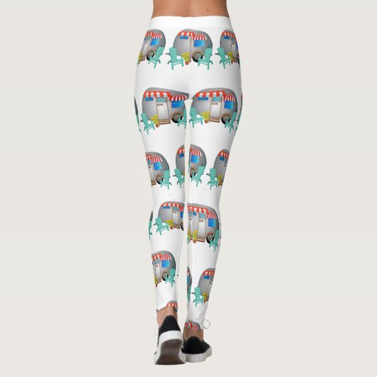 Teardrop Caravan Camper Thunder_Cove Leggings (Rückseite)