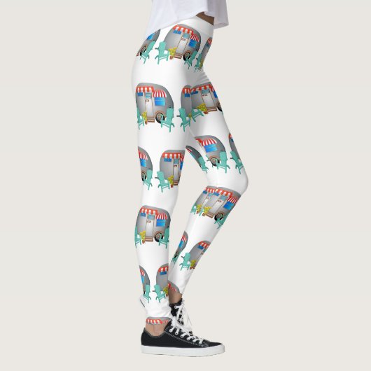 Teardrop Caravan Camper Thunder_Cove Leggings (Rechts)