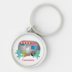 Teardrop Caravan Camper Thunder_Cove Schlüsselanhänger