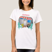 Teardrop Caravan Camper Thunder_Cove T-Shirt (Vorderseite)