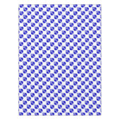 Teardrop Cross auf Blue Tischdecke (Vorderseite)