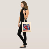 Teardrop-Himmel-Taschen-Tasche Tragetasche (Vorderseite (Model))