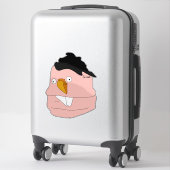 Teardrop nose goofy puppet aufkleber (Koffer)