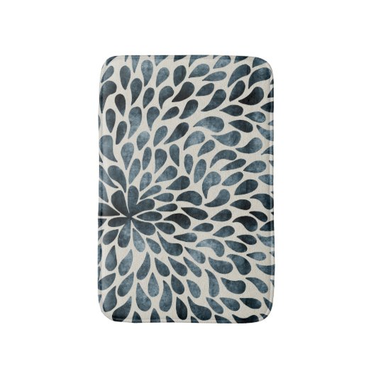 Teardrop Petals Badematte (Vorderseite Vertikal)