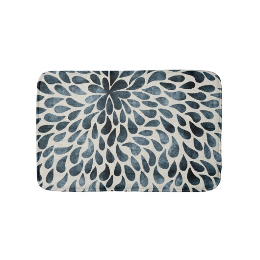 Teardrop Petals Badematte (Vorderseite)