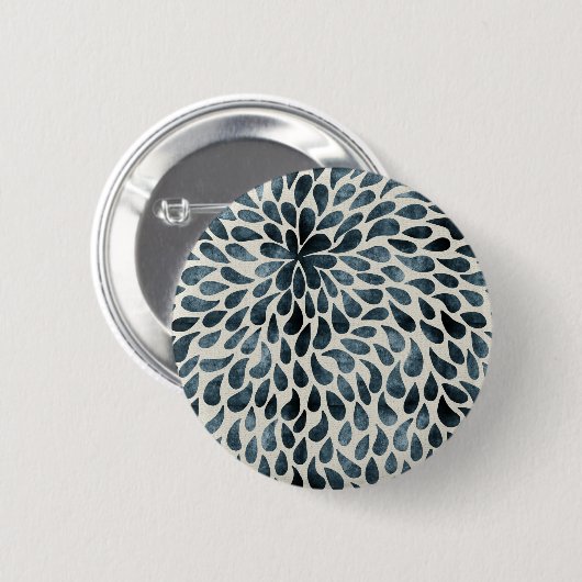 Teardrop Petals Button (Vorne & Hinten)
