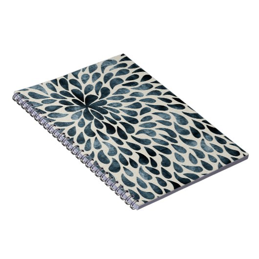 Teardrop Petals Notizblock (Rechte Seite)