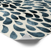 Teardrop Petals Poster (Ecke)