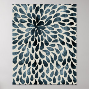 Teardrop Petals Poster