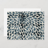 Teardrop Petals Postkarte (Vorne/Hinten)