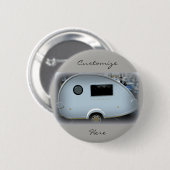 Teardrop Sinti und Roma Caravan Button (Vorne & Hinten)