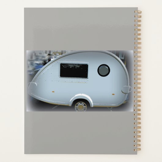 Teardrop Sinti und Roma Caravan Planer (Rückseite)