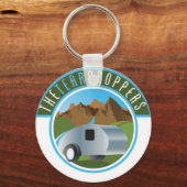 Teardrop Trailer Schlüsselanhänger (Vorderseite)