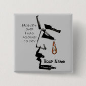 Teardrop Verlust des Baby-Buttons Button (Vorderseite)