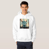 Teardrops und Hörner Hoodie (Vorne ganz)