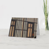 Tearoom Closeup "The Shoji screen doors" Karte (Vorderseite)