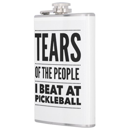 TEARS DER MENSCHEN, DIE ICH IN PICKLEBALL BEFINDE FLACHMANN (Links)