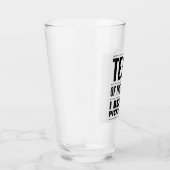 TEARS DER MENSCHEN, DIE ICH IN PICKLEBALL BEFINDE GLAS (Rechts)