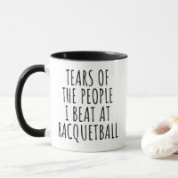 TEARS DER MENSCHEN, DIE ICH IN RACQUETBALL SCHLAGE