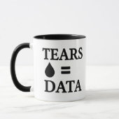 Tears Equal Data Tasse (Links)