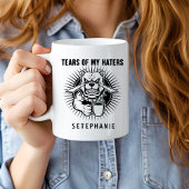 Tears Of My Haters Mug, Funny Bulldog Mug, Haters  Jumbo-Tasse