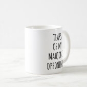Tears Of My Mahjong Opponents Mahjong Lovers Kaffeetasse (VorderseiteRechts)