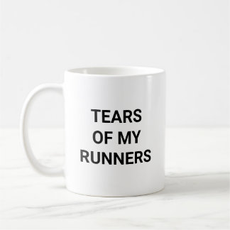 Tears Of My Runners Funny Track Running Coach Kaffeetasse