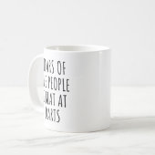 Tears Of The People I Beat at Darts Funny Kaffeetasse (Vorderseite Links)