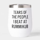 Tears of The People I Beat at Rummikub (Rückseite)
