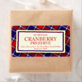 Teartan Konfitan Food-Label fügen Sie Ihre Daten h (Insitu)