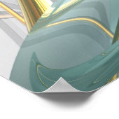 Teary Dreams Abstrakt Poster (Ecke)