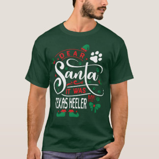 Teas Heeler Hund Weihnachts Hunde züchten Vintagen T-Shirt