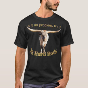 Teas Longhorn Bulle mit 2,13m Hörnern T-Shirt