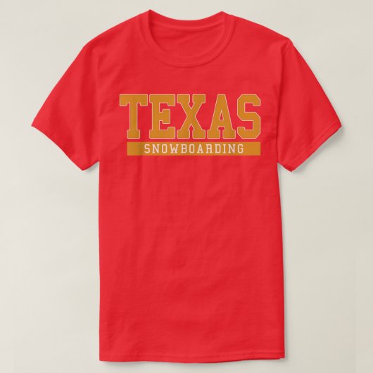 Teas Snowboarding T-Shirt (Design vorne)