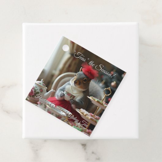 Teas the Season Geschenkanhänger (Beispiel)