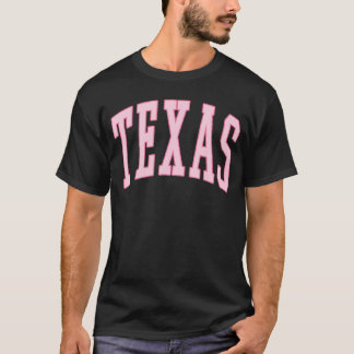 Teas Vintage Preppy Varsity Pink Sport vintage T-Shirt