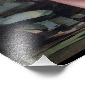 Tease in Stream Oasis von Shanghai China Girl Fotodruck (Ecke)