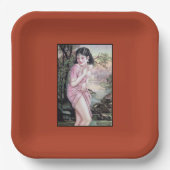 Tease in Stream Oasis von Shanghai China Girl Pappteller (Vorderseite)