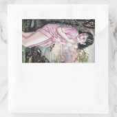 Tease in Stream Oasis von Shanghai China Girl Rechteckiger Aufkleber (Tasche)