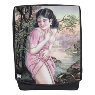 Tease in Stream Oasis von Shanghai China Girl Rucksack
