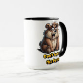 Tease Teddy Bear nicht - Charm und Spaß Tasse (VorderseiteRechts)
