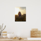 Teasel Sunset Poster (Küche)