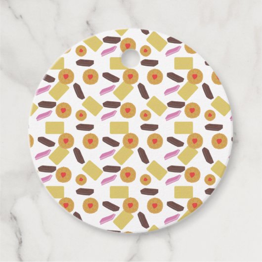 Teatime Biscuit Geschenkanhänger (Vorderseite)