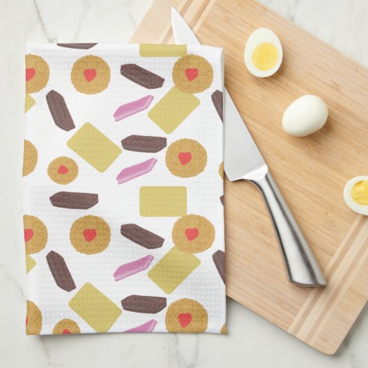 Teatime Biscuit Geschirrtuch (Viertel Falte)