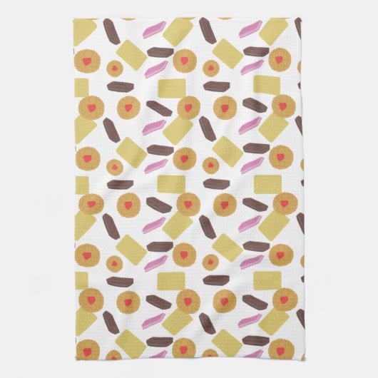 Teatime Biscuit Geschirrtuch (Vertikal)