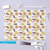 Teatime Biscuit Tissue Paper Seidenpapier (Handwerk)