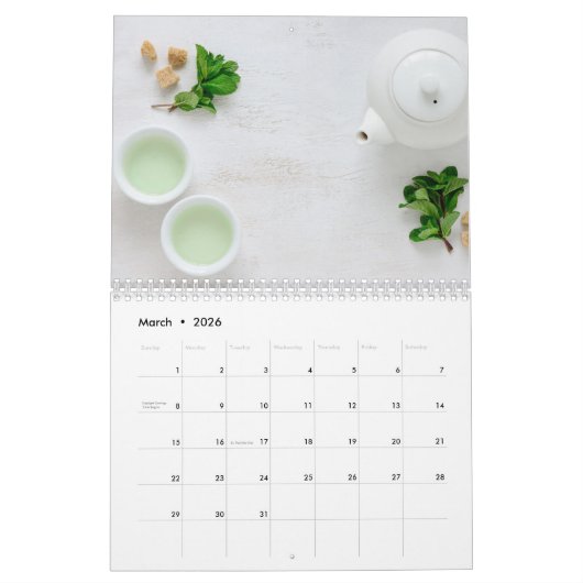 Teatime-Kalender 2019 Kalender (Mär 2026)