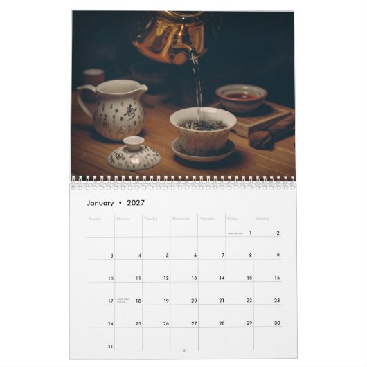 Teatime-Kalender 2019 Kalender (Jan 2027)
