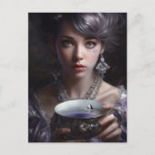 Teatime Postcard Postkarte (Vorderseite)